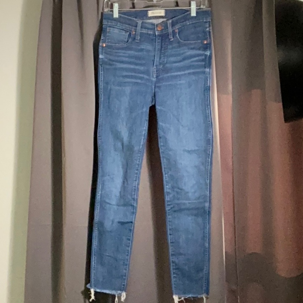Madewell Blue Skinny Jeans Modern Fit